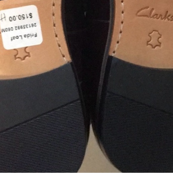 Clarks Leather Frida Loafer in Black - Picture 6 of 6